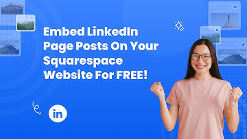 How to embed LinkedIn page posts on Squarespace website? #beginners #sq #embed #free
