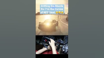Drifting the Mazda Rx-7 in the Curves of NFS Heat - Logitech g29 | Steering Wheel Gameplay