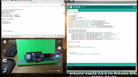Install arduino-esp32 2.0.0 on Arduino IDE, to program ESP32-S2/C3.