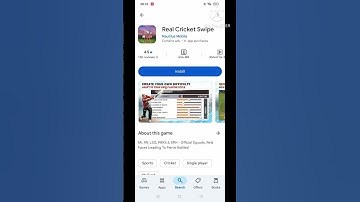 real cricket swipe game// download Android gameplay// #shorts #trending #viral #2025 #shortvideo