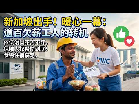 🔥 [Over 100 Migrant Workers Demand Wages] See How Singapore Executes 