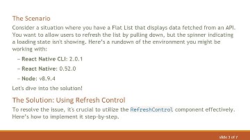 Fixing the Pull to Refresh Issue in React Native Flat List