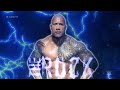 The rock wwe theme song  electrifying with arena effects