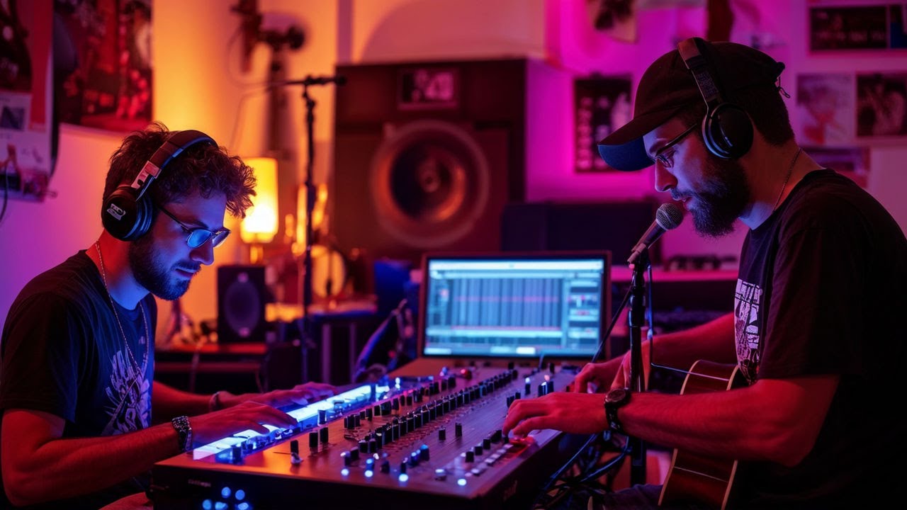 [SebNL] Online music jam session with Hammer , Kutay and Ai Jesus