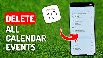 How to Delete All Calendar Events From iPhone