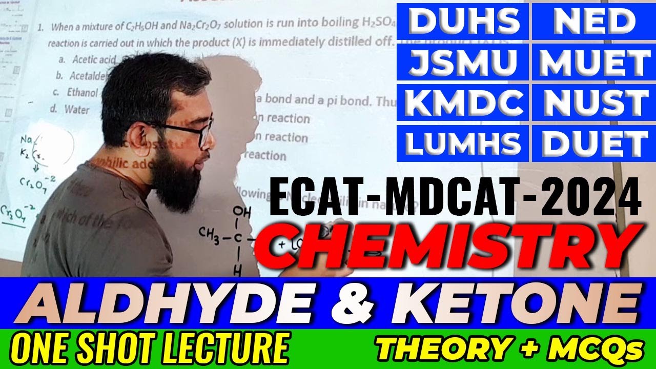 Aldehyde & Ketone | Chemistry | MDCAT-ECAT-2024