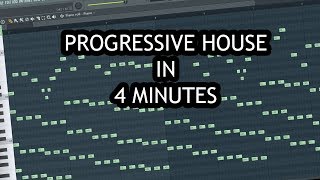 PROGRESSIVE HOUSE DROP IN 4 MINUTES chords