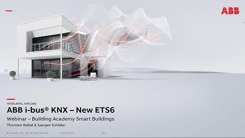 Webinar about ABB ibus® KNX - New ETS6