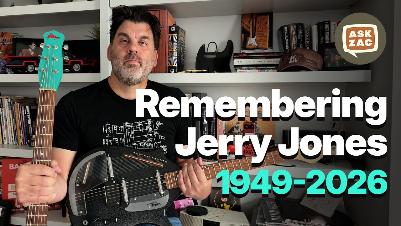 Remembering Jerry Jones: The Guitar Builder Who Changed Nashville - Ask Zac 282