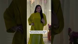 Rihanna making waves with her international star power 🌍🔥#shorts