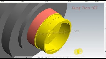Lập trình tiện CNC | Mastercam - Machining Advanced Part | Step 1 Lathe C-Y Axis  Vericut Simulation