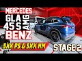 Mercedes-Benz AMG GLA 45S auf 5xxPS | Software Stage 2 + Downpipe + CPC | dyno- 100-200 | mcchip-dkr