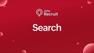Find the Right Candidates Faster with Zoho Recruit’s Advanced Search
