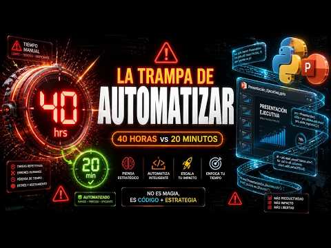 La paradoja de automatizar 40 horas para ahorrar 20 minutos