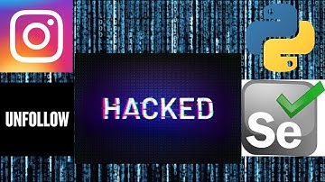 Python ve Selenium Kullanarak Instagram Otomatik Takipten Çıkma