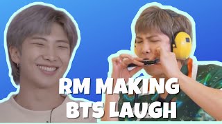 RM making BTS laugh | 2021 (Part 4)