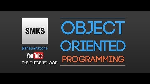 Object Oriented Programming 1 - Introduction
