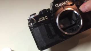 フィルムカメラのモルトの交換方法 - YouTube