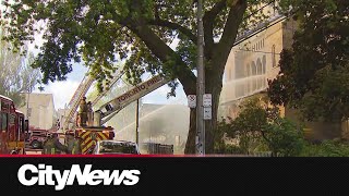St. Anne's church fire investigated as suspected arson: police
