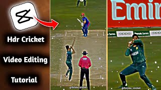 How To Make Cricket Hdr Video Editing In Capcut App || Tik Tok Viral Video Editing Tutorial screenshot 4