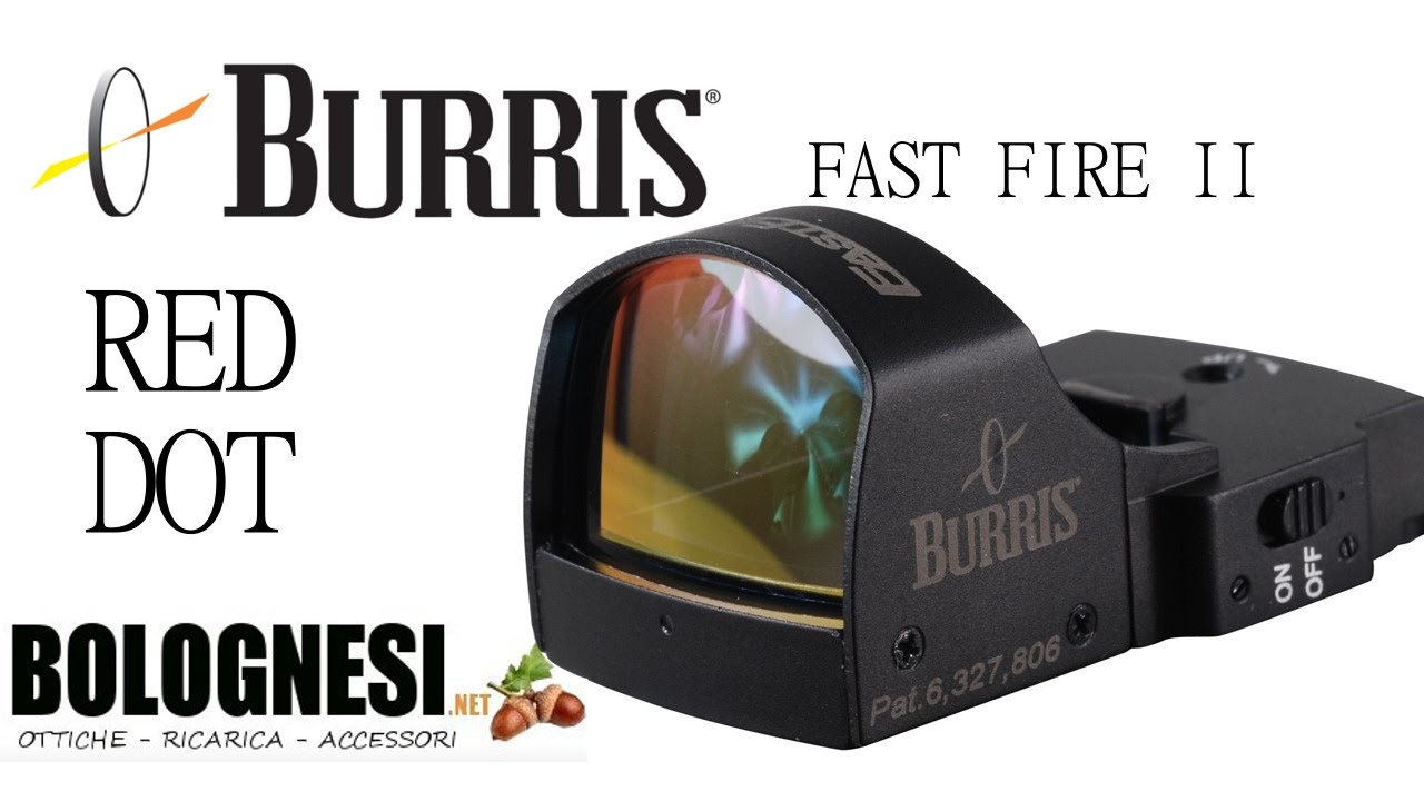 Burris Fast Fire II - punto rosso per la caccia e il tiro 