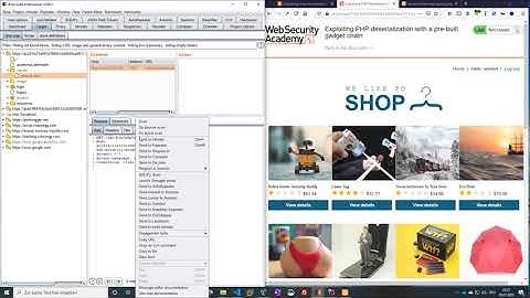 Exploiting PHP deserialization with a pre built gadget chain (Video solution)