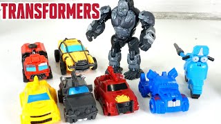 Transformers Knock Off Fake Mini Changers Optimus Bee Barricade Blackout