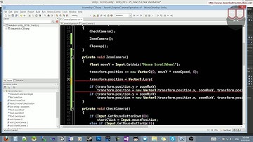BMS Unity3D: RTS Camera Zooming (Part 8)