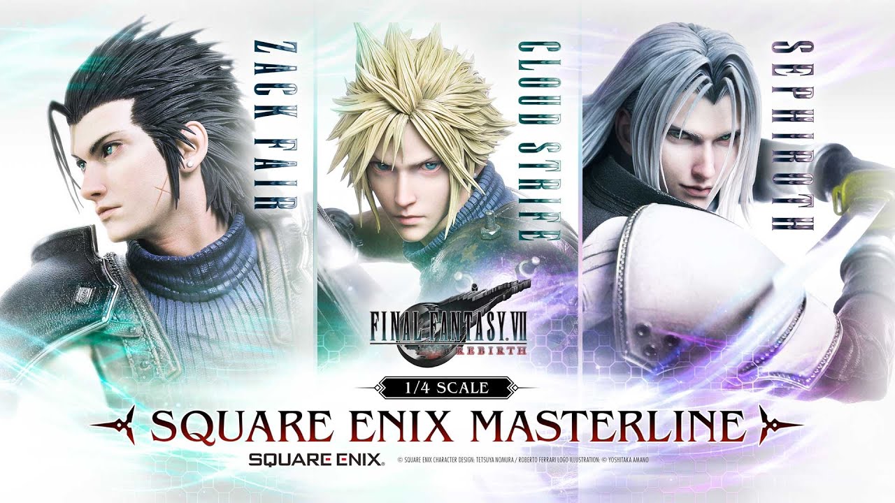 Strife & Sephiroth & Zack Fair | Product PV | Prime 1 Studio