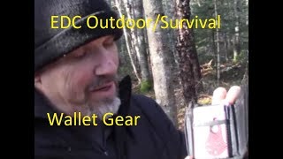 EDC OUTDOOR / SURVIVAL WALLET GEAR