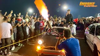 2 Step / Rev Battle with "Hector" at IFO Street Legends Night Meet St. Louis, MO 2023!