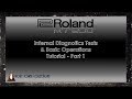 ITC#35 - Roland MT-200 Tutorial: Part1 - Test/Diagnostics Menu and basic functions