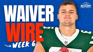 Week 6 Fantasy Football Waiver Wire Targets &amp; FAAB Strategy