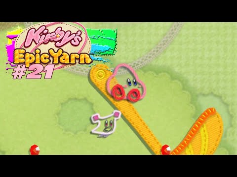 RACE TO THE FINISH! 🏁 - Kirby's Epic Yarn #21