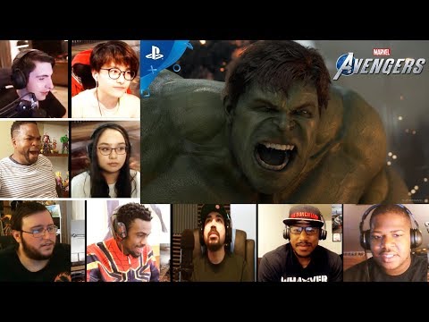 Marvel's Avengers A-Day Prologue Gameplay Footage REACTIONS MASHUP