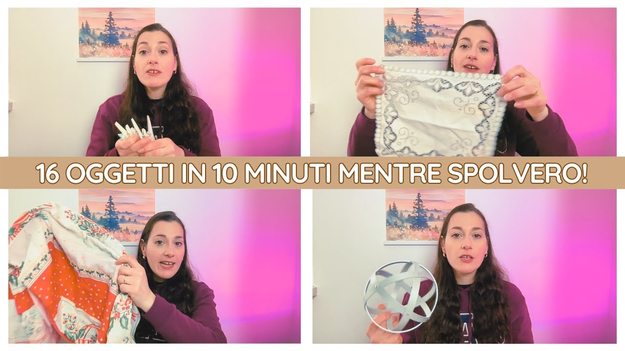 DECLUTTERING e PULIZIE: BUTTO 16 OGGETTI in 10 MINUTI! 💪🧹✨