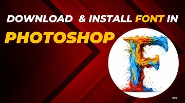How to download and install font in photoshop