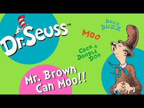 Dr. Seuss's Mr. Brown Can Moo Sing-Along Music Video!