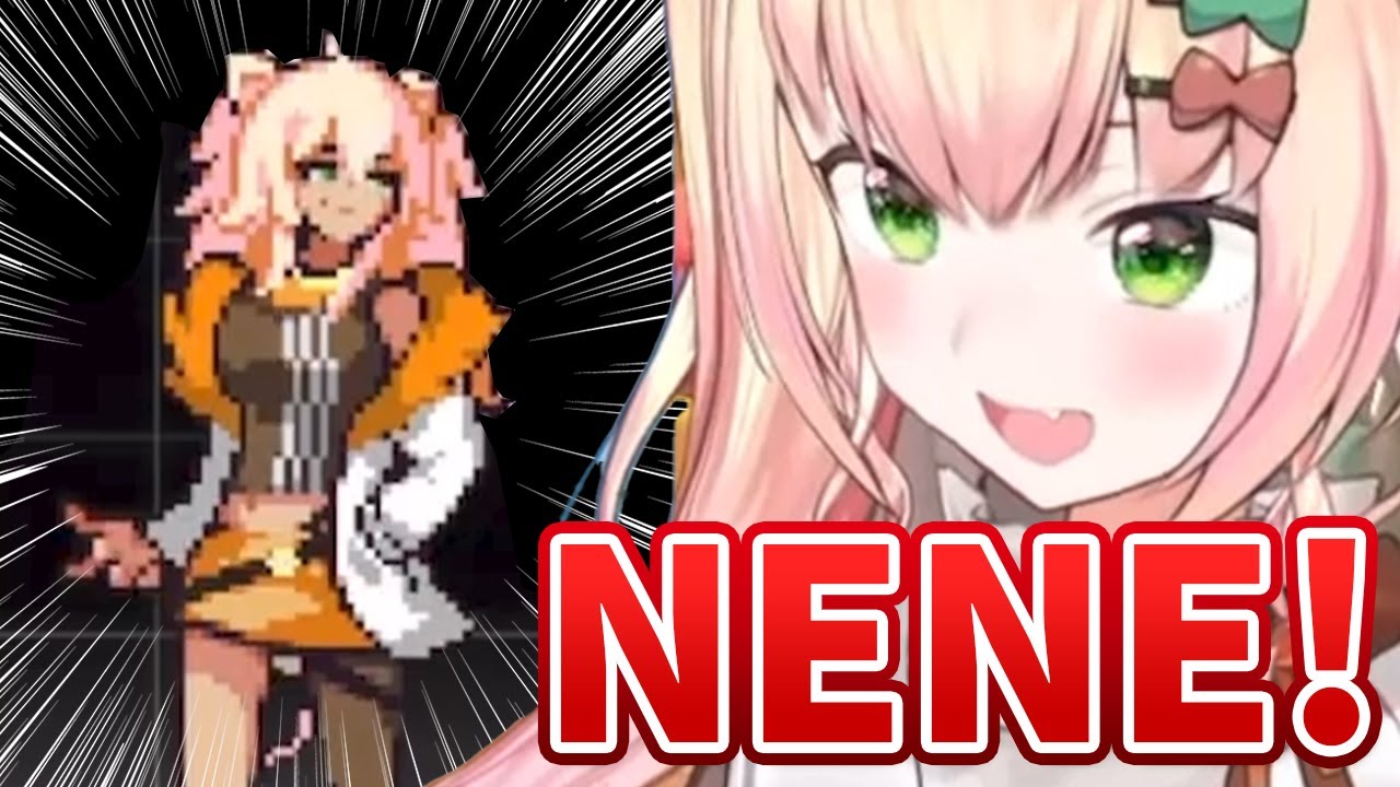 Nene reacts to Botan wearing her colour outfit [Hololive/Eng sub]