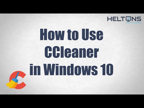 Video: Hur man använder CCleaner (med bilder)