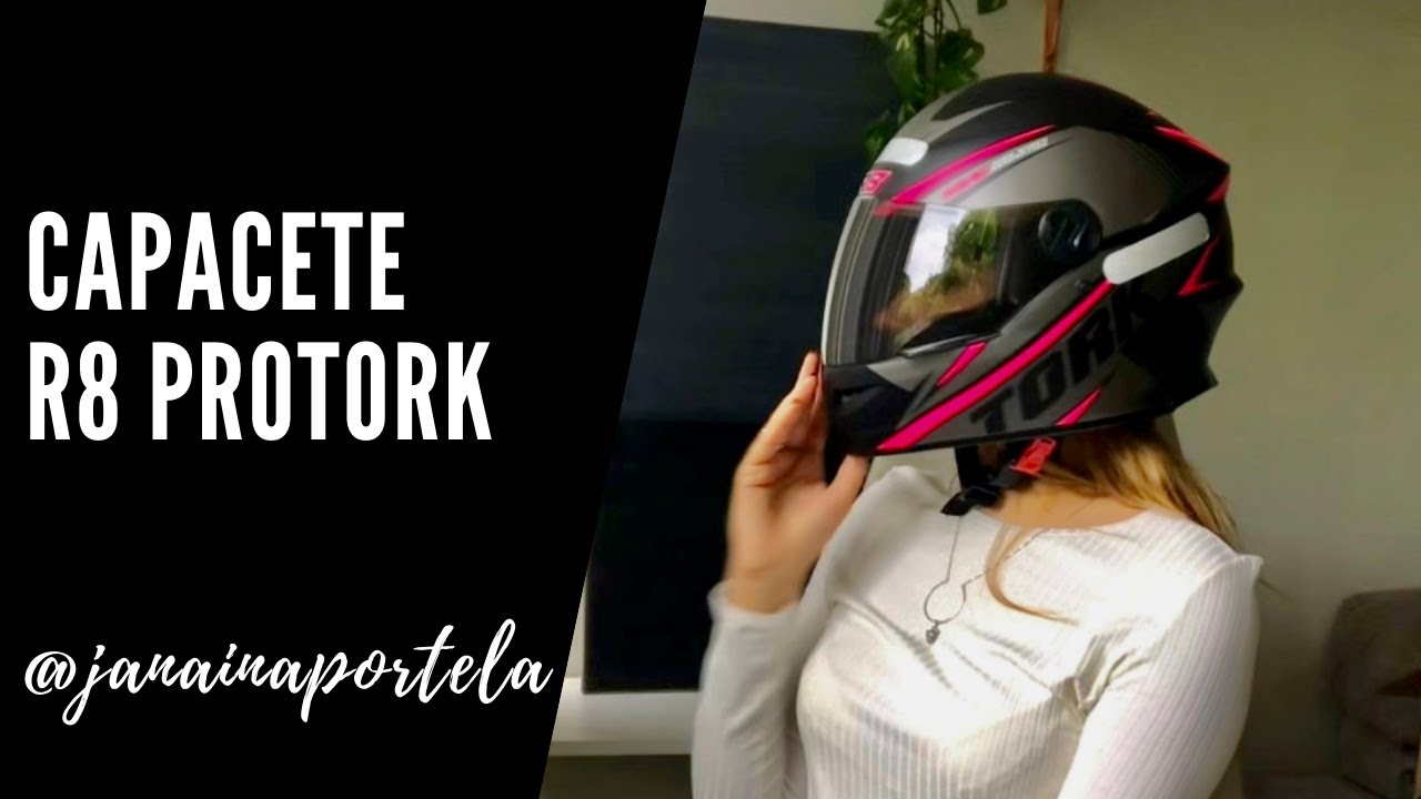 Review capacete R8 Protork