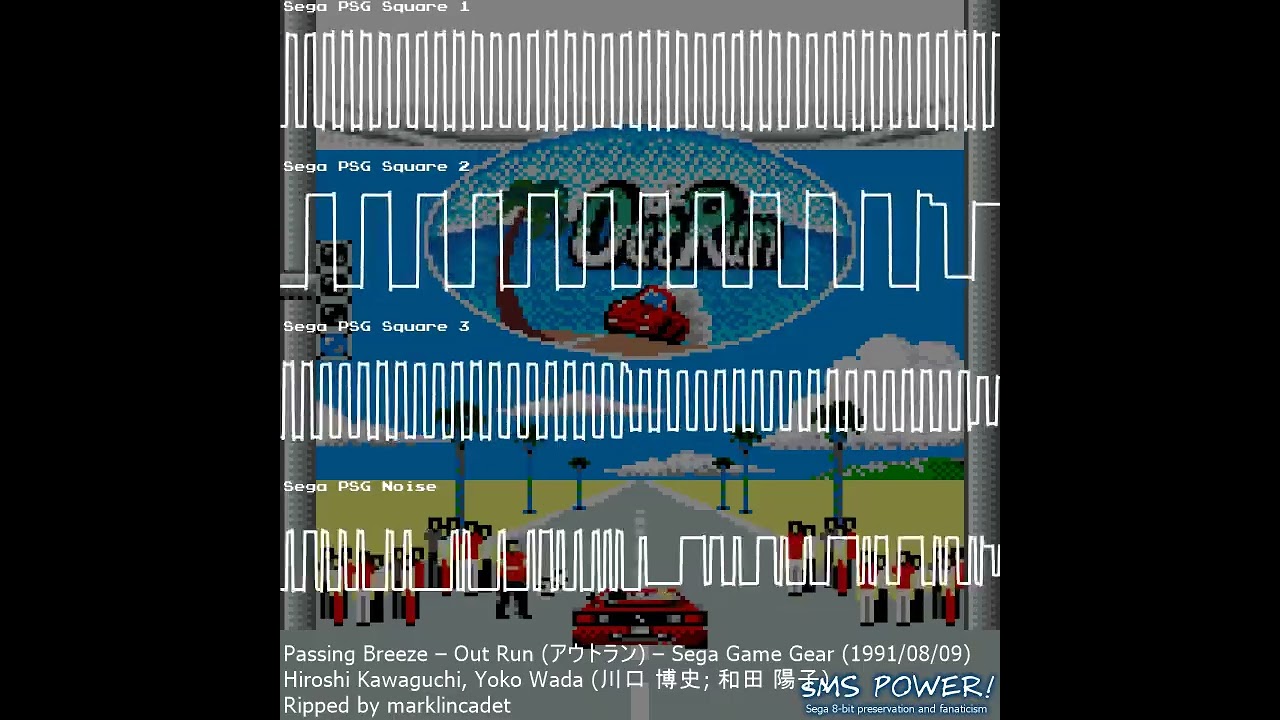 Out Run - Sega Game Gear - Hiroshi Kawaguchi; Yoko Wada - YouTube