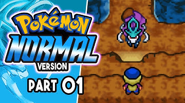 Pokemon Normal Elemental Division GBA Rom Hack Part 1 - SUICUNE! Gameplay Walkthrough