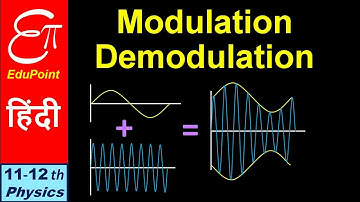 🔴 MODULATION - DEMODULATION || AMPLITUDE 🆚 FREQUENCY || Communication System - Part 4 || in HINDI