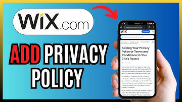 How To ADD PRIVACY POLICY To WIX WEBSITE 2025!
