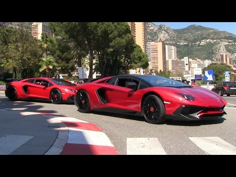 MONACO IS LAMBORGHINI AVENTADOR SV HEAVEN DURING TOP MARQUES 2017