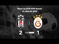 14.12.2015 | Beşiktaş-Galatasaray | 2-1