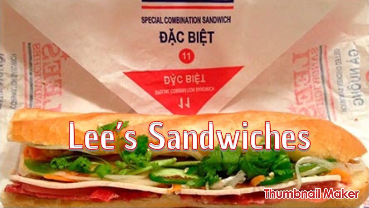Lee’s Sandwiches YouTube