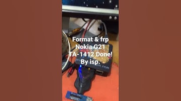Format & frp Nokia G21 TA-1412 Done! By ISP Easy Jtag Plus.