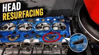 FIAT FIASA 1.5 CYLINDER HEAD RESURFACING | Machine Shop Process